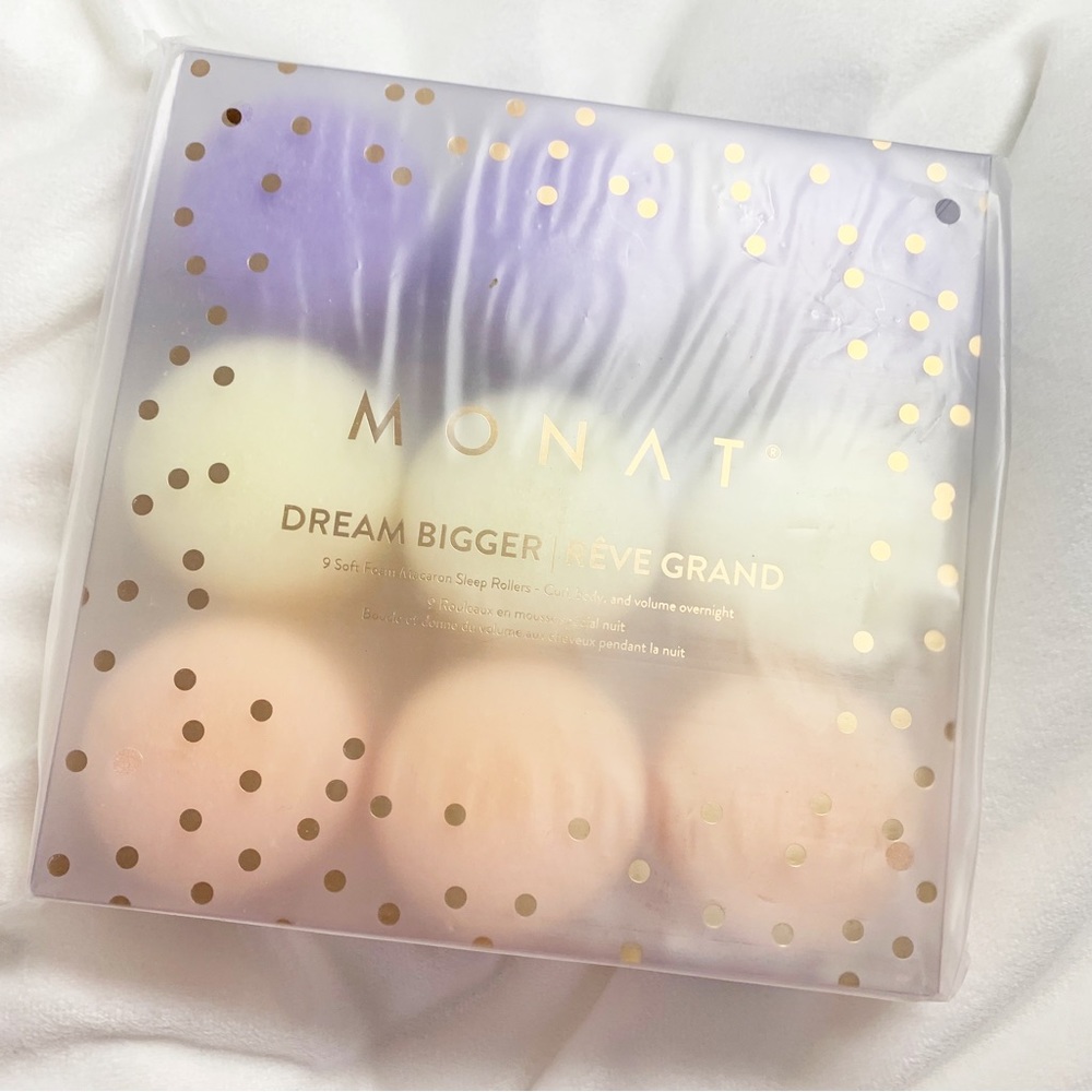Monat “Dream Bigger” Soft Foam Hair Sleep Rollers
